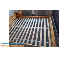 Zestaw łóżko i 2 stoliki nocne