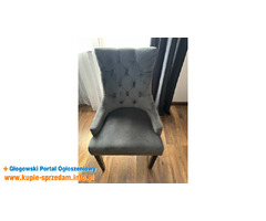 Krzesło glamour z kołatką