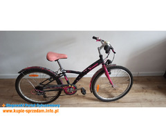 rower dziewczęcy 24"