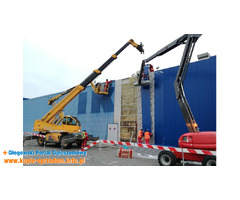 Wynajem ładowarek teleskopowych - ładowarki teleskopowe Merlo Manitou Dieci