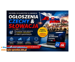 Czechy i Słowacja - publikacja ogłoszeń