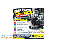 Serwis Siłowni Głogów SPRZĘTU FITNESS i REHABILITACYJNEGO SERWIS MOBILNY - DOJAZD DO KLIENTA