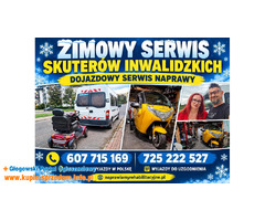 DOJAZDOWY SERWIS SKUTERÓW INWALIDZKICH - ZADBAJ O SPRZĘT ZIMĄ